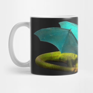 Aqua Dragon Mug